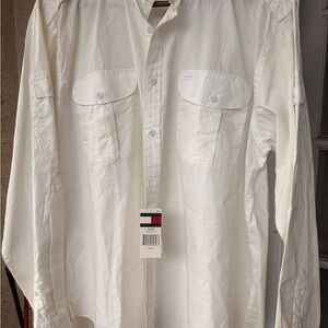 Tommy Hilfiger White Button-Up